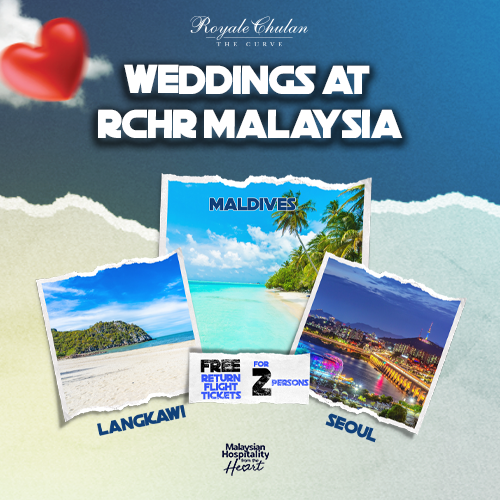 Weddings at RCHR Malaysia Royale Chulan The Curve